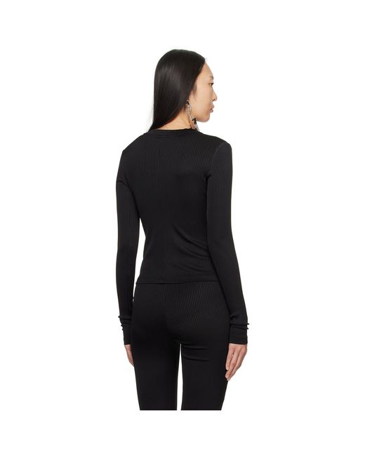 Area Black Star Stud Top