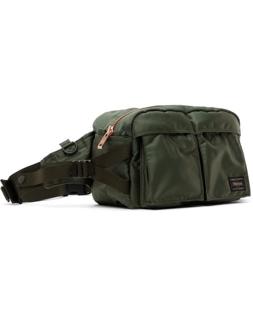 メンズ Porter-Yoshida and Co カーキ Tanker ヒップバッグ Black