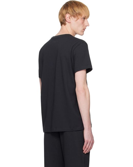 メンズ Skims ブラック Cotton クラシック Tシャツ Black