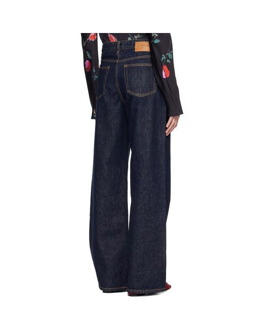 Ganni Blue Izey Jeans