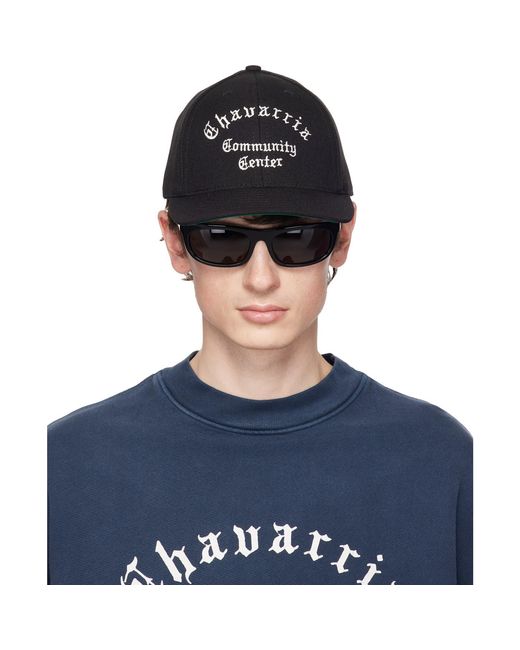 Willy Chavarria Blue 'Chavarria Community Center' Cap for men