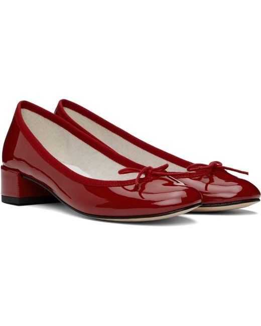 Repetto Red Camille Heels