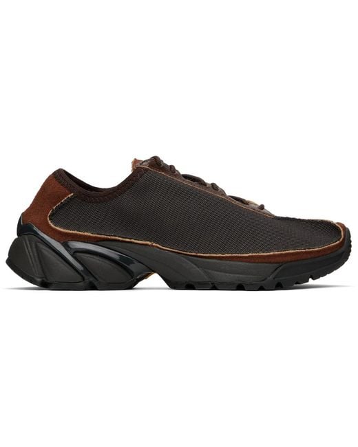 Our Legacy Black Tan Klove Sneakers for men