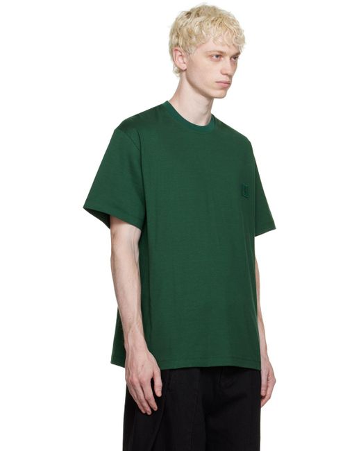 Wooyoungmi Green Crown T-shirt for men
