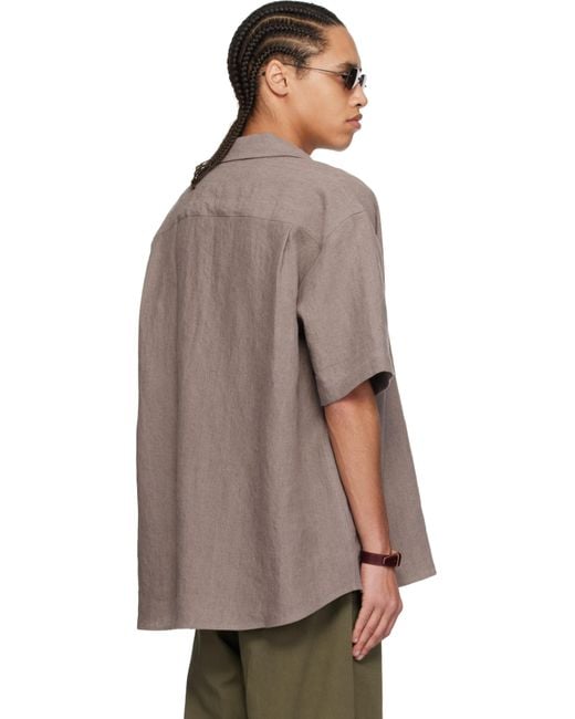 colbo Multicolor Taupe Easy Shirt for men