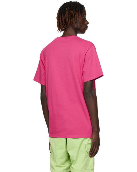 Saturdays NYC Pink Miller T-shirt for men