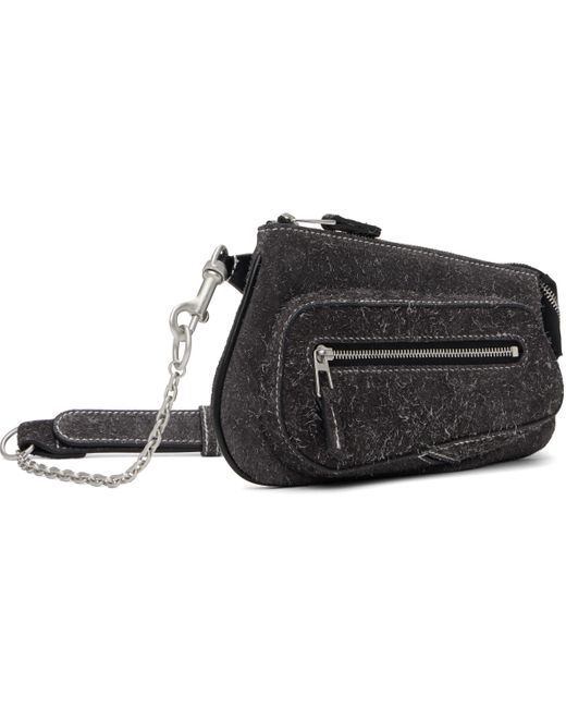 Kiko Kostadinov Trivia Chain Pochette Bag in Black | Lyst