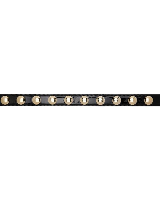 Khaite Black 'The Benny' Belt