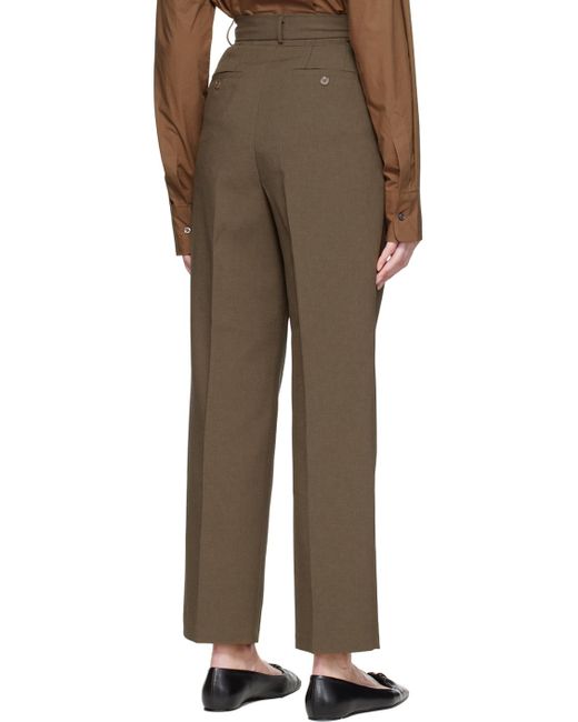Frankie Shop Brown Bea Trousers