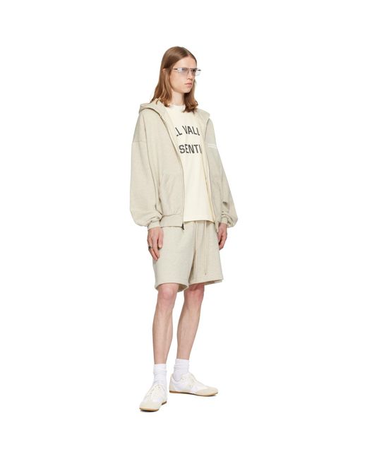 Fear Of God Natural 90's Zip-Up Hoodie for men
