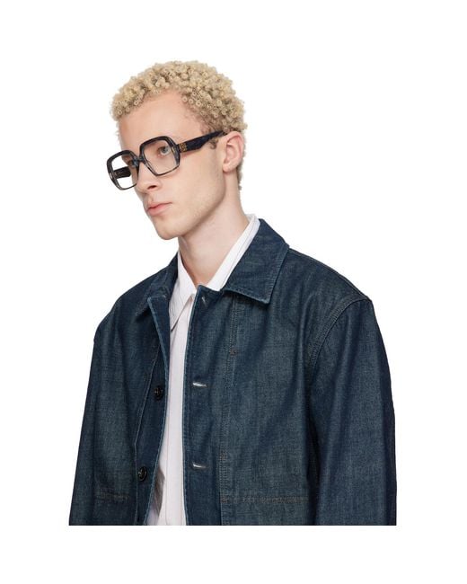Loewe Black Anagram Glasses for men