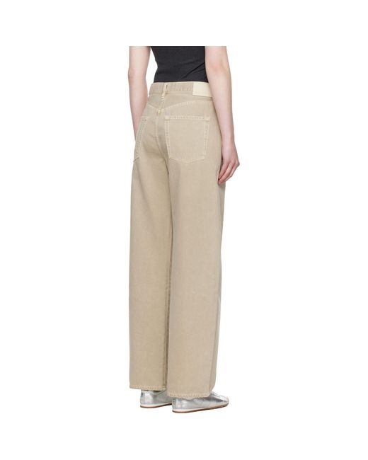 Citizens of Humanity Black Brynn Drawstring Jeans