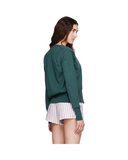 Vivienne Westwood Blue Bea Cropped Cardigan