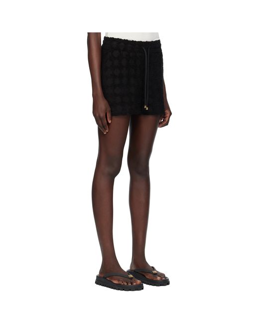 Amiri Black Ma Quad Toweling Shorts