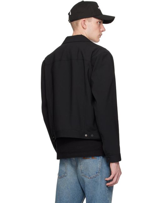 DSquared² Black Dan Tailored Jacket for men