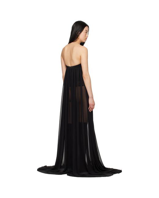 Monot Black Sweetheart Jumpsuit