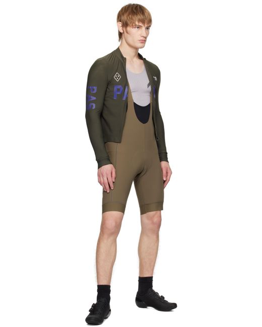Pas Normal Studios Black Mechanism Deep Winter Bib Shorts for men