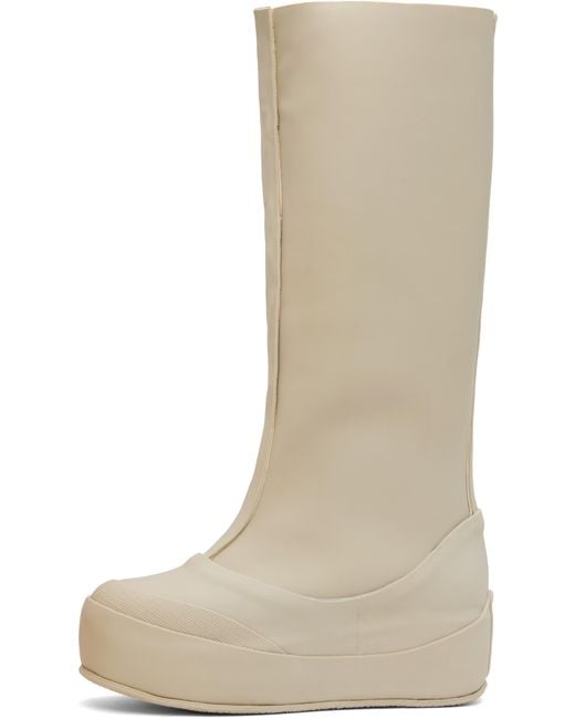 OTTOLINGER Natural Off- Rubber Tall Boots