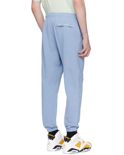 Pantalon de survêtement bleu à écusson à logo Nike pour homme en coloris Blue