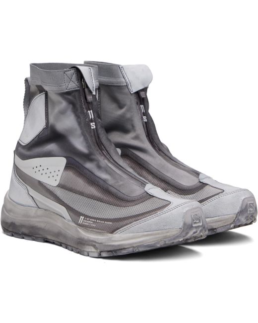 Boris Bidjan Saberi 11 Black Salomon Edition Bamba 2 High V2 Sneakers for men