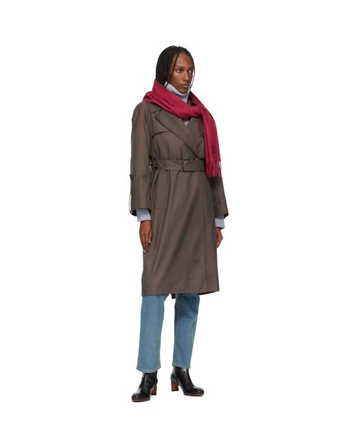 Max Mara Pink Dalia Square Stole Scarf