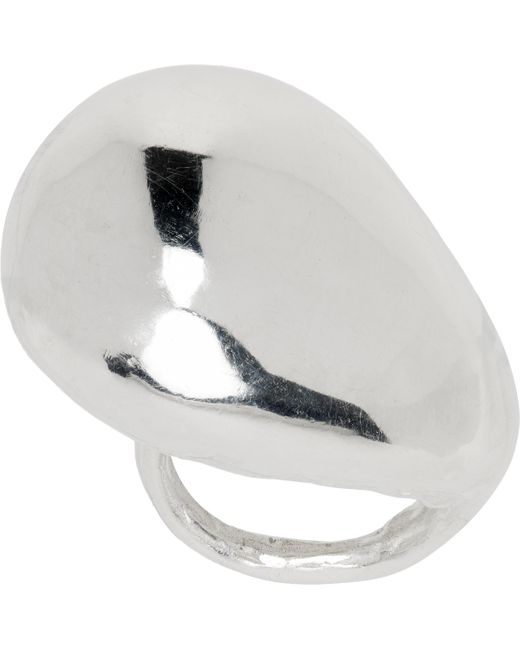SIMUERO Gray Boa Ring