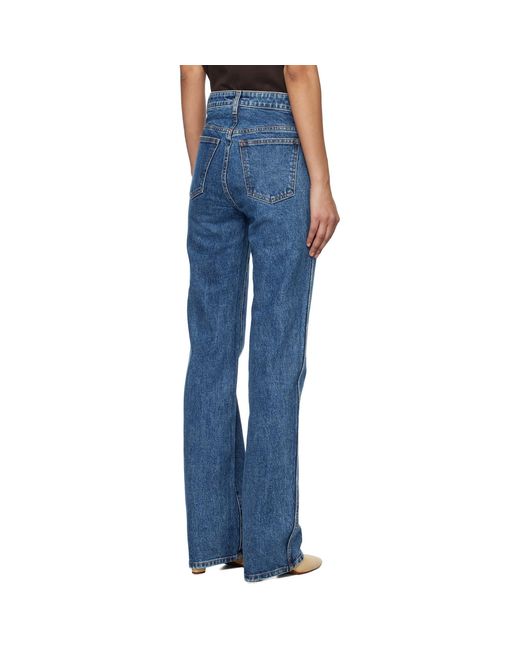 Khaite Blue Danielle Jeans
