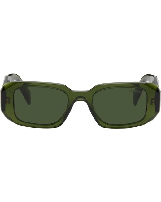 Prada Green 'Prada Symbole' Sunglasses