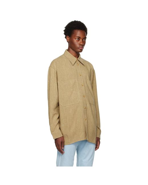 Nanushka Multicolor Khaki Damir Shirt for men