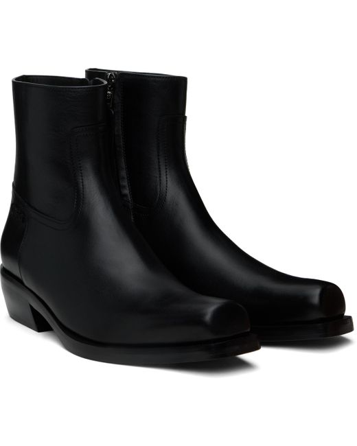 メンズ Versace ブラック Luciano ブーツ Black