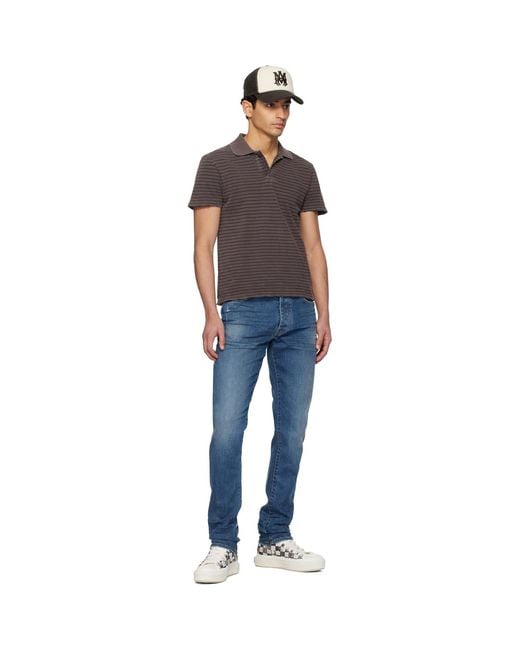 Amiri Blue Stack Jeans for men