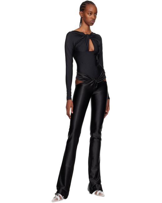 Coperni Black Cut-Out Trousers