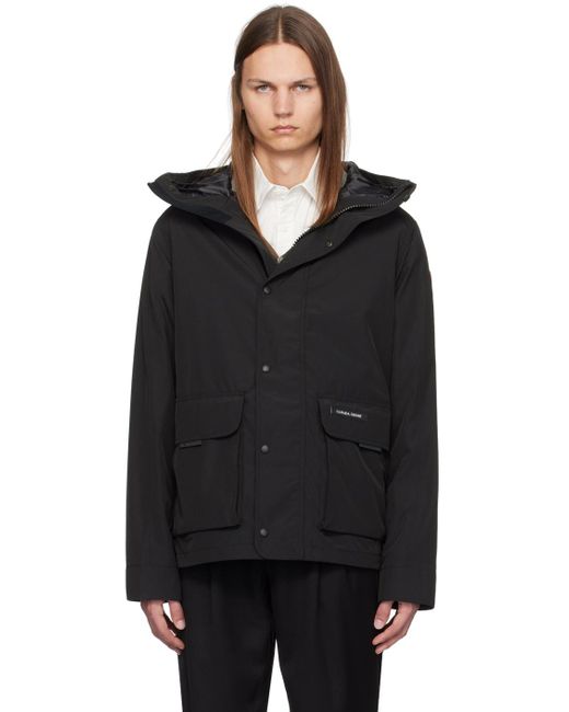 Canada Goose Black Lockeport Jacket for men