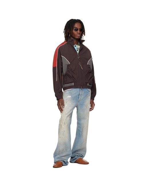 ANDERSSON BELL Multicolor Color Block Nylon Jacket for men