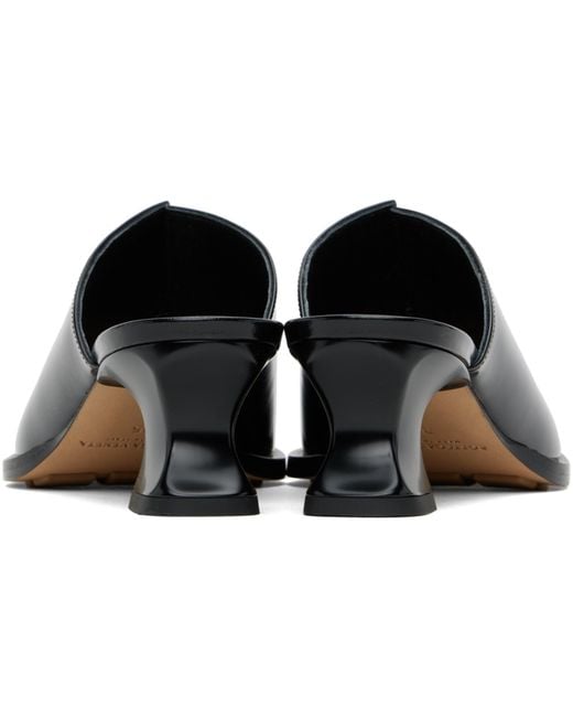 Bottega Veneta Black Cha-cha Mules