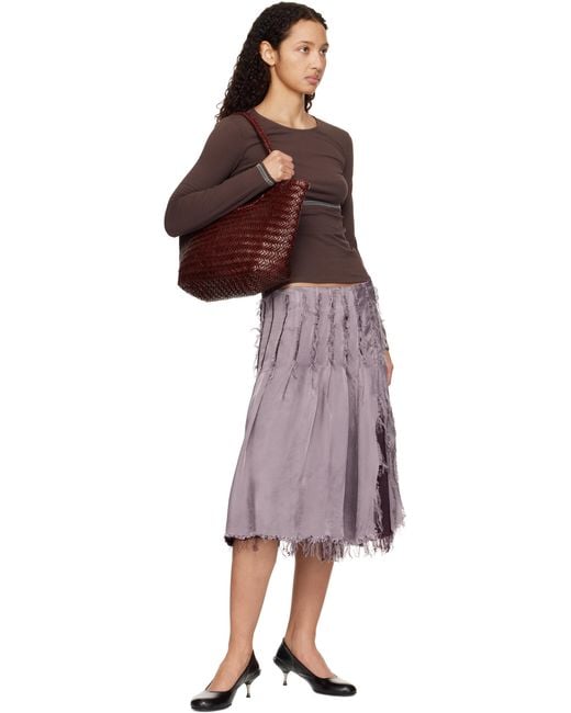 Dragon Diffusion Red Burgundy Nantucket Big Bag