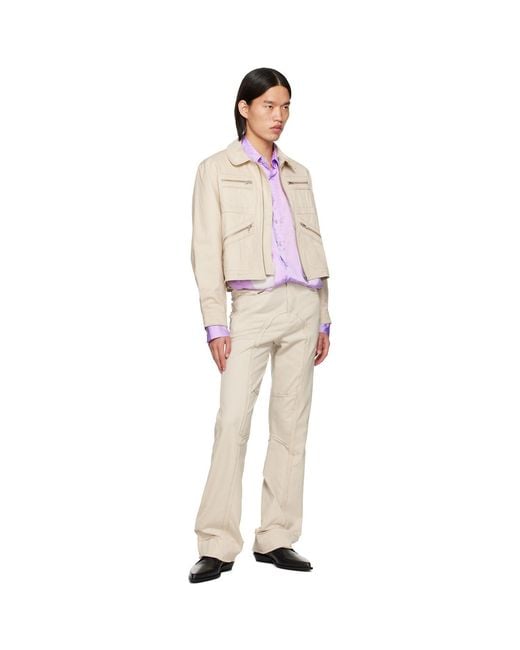 Edward Cuming Natural Spread Collar Jacket for men
