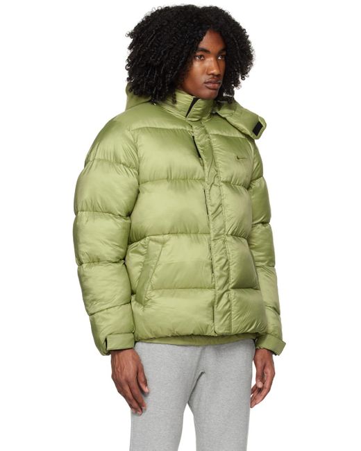 Nike Green Therma-fit Puffer Jacket for men