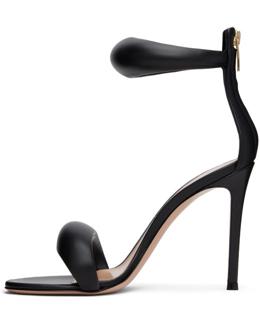 Gianvito Rossi ブラック Bijoux ヒールサンダル Black