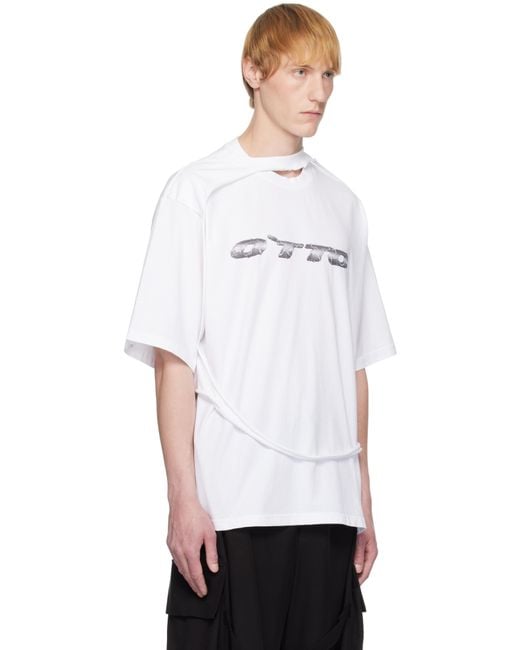 OTTOLINGER White Oversized Flap T-Shirt for men