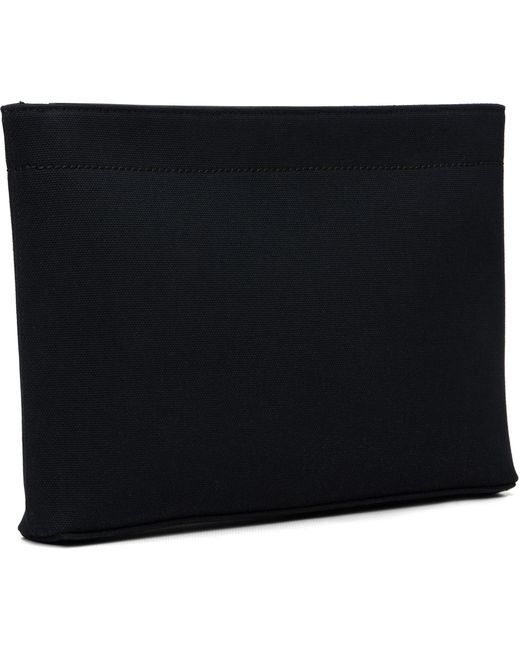 Givenchy Black Tote' Canvas Pouch for men
