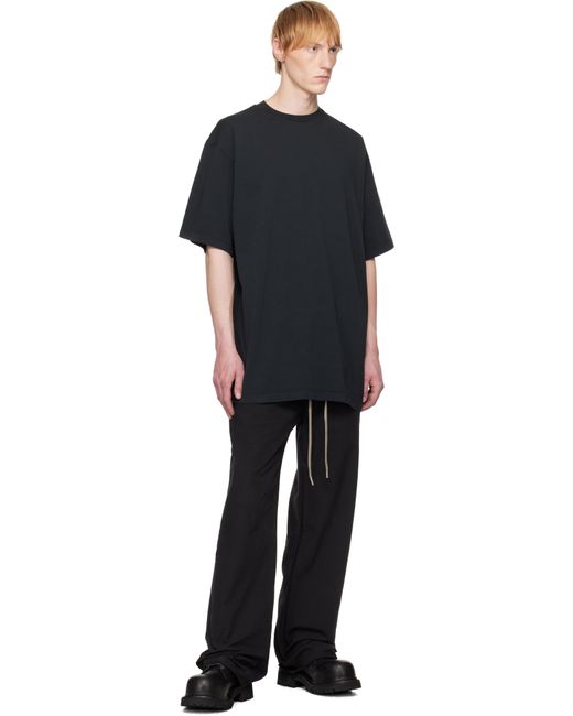 メンズ A Diciannoveventitre ブラック Andy 半袖Tシャツ Black