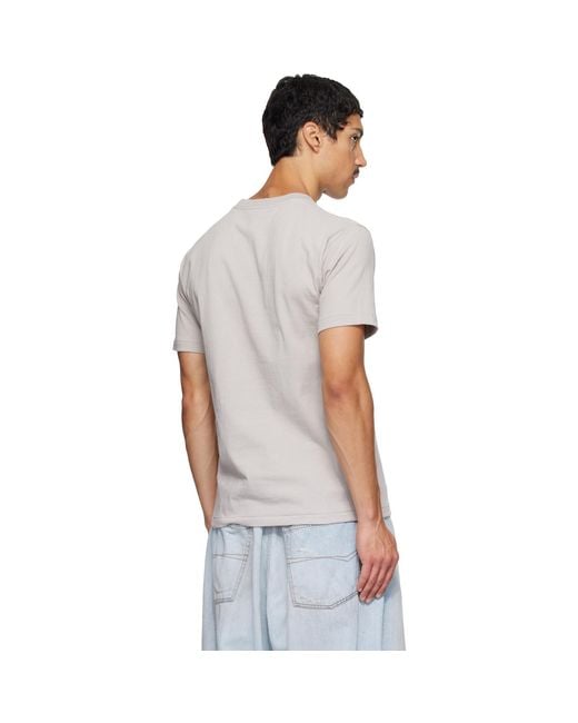 A Bathing Ape White Old English Logo T-Shirt for men