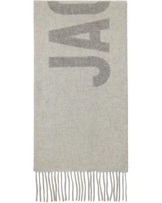 Jacquemus Gray Les Classiques 'L'Écharpe ' Scarf