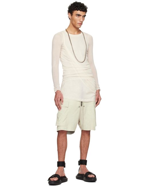 Rick Owens Hollywood Strap Spartan Geth Slide Sandals in