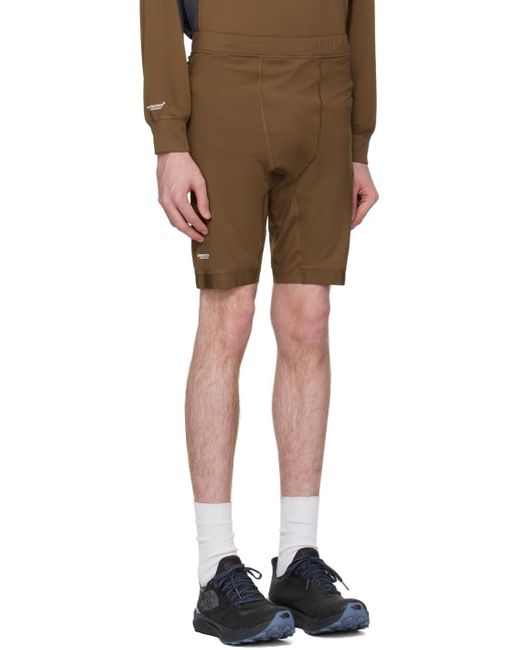 Undercover Multicolor Brown The North Face Edition Shorts for men