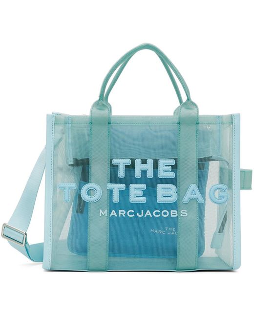 Marc Jacobs Synthetic 'the Mesh Small Tote Bag' Tote in Blue Lyst