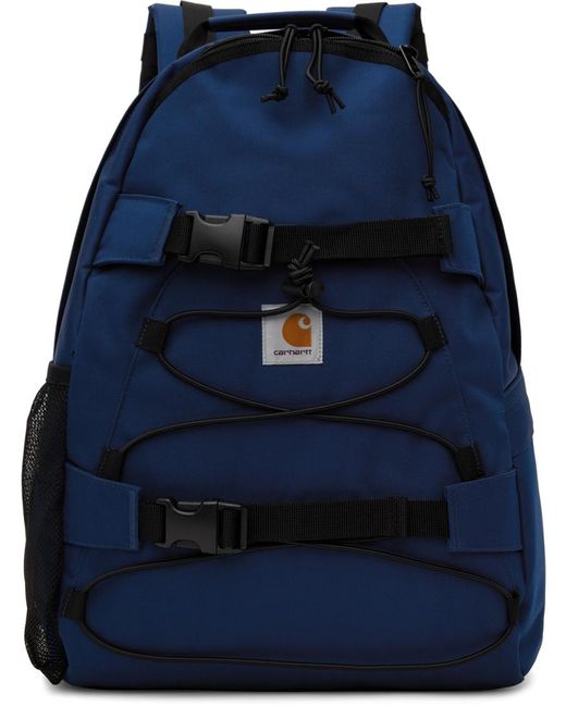Carhartt Blue Navy Kickflip Backpack