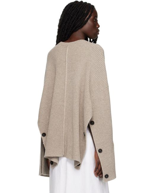 Peter Do Cape Sweater | Lyst