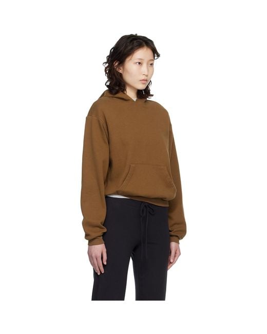 Pull À Capuche Brun À Coupe Classique Skims en coloris Black